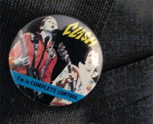 The Clash pin